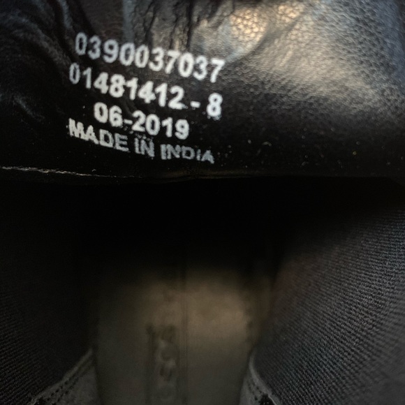 ASOS Burgundy Wine Square Toe Chelsea Boot NWOT - Picture 10 of 13